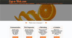 Desktop Screenshot of cap-n-web.com